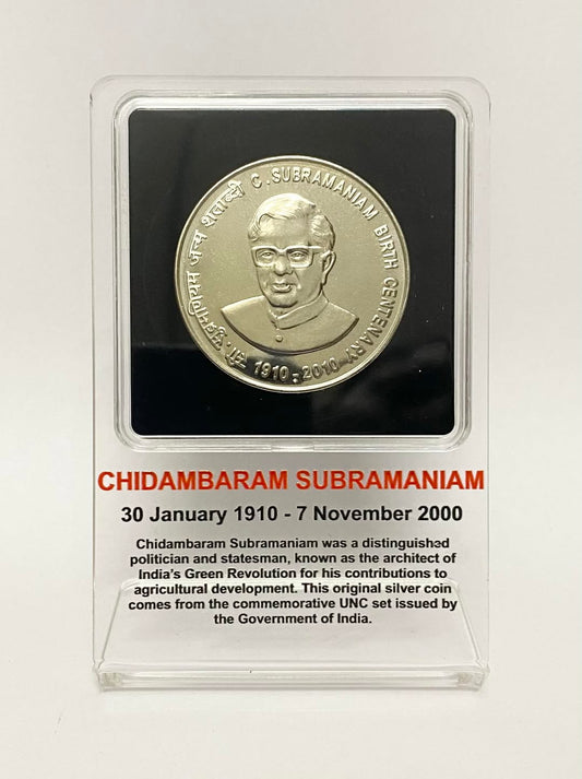 2010 India - C. Subramaniam – Birth Centenary