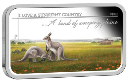 2015 Australia - $1 -  Sunburnt Country – A Land of Sweeping Plains - Kangaroo