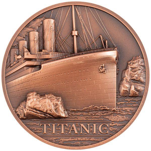 2022 Cook Islands - Titanic (Copper)