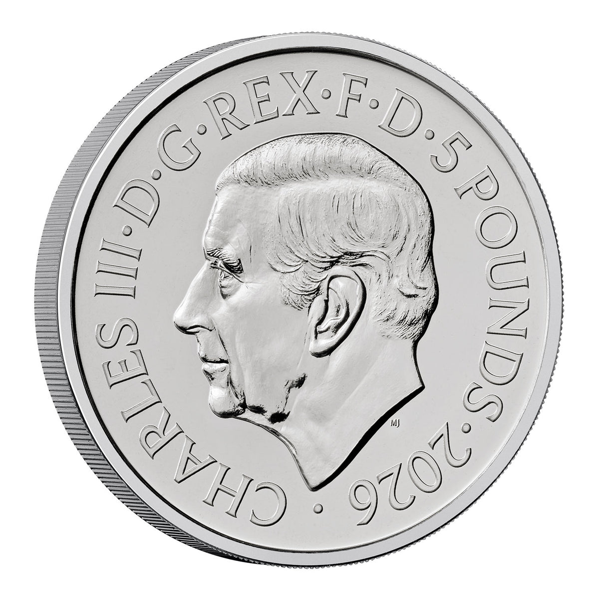 2026 UK - £5 Each - Portraits of a Queen – Elizabeth II Five-Coin Collection
