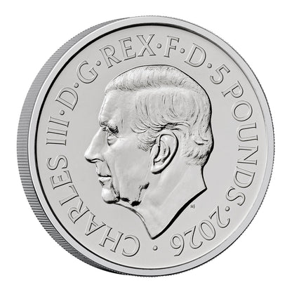 2026 UK - £5 Each - Portraits of a Queen – Elizabeth II Five-Coin Collection