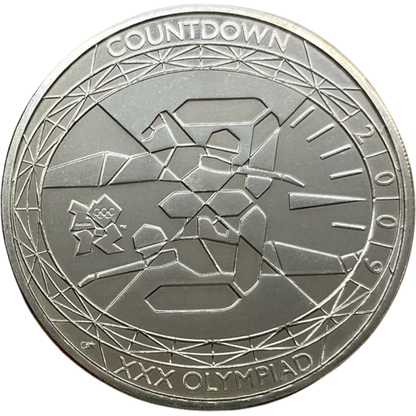 2009 United Kingdom – £5 - London 2012 Olympic Countdown – Swimming