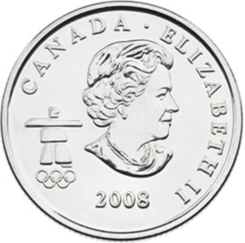 2008 Canada - 25 Cents - Vancouver 2010 Winter Olympics - Snowboarding