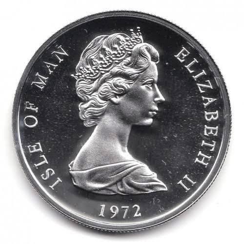 1972 Isle of Man - Silver Wedding Anniversary